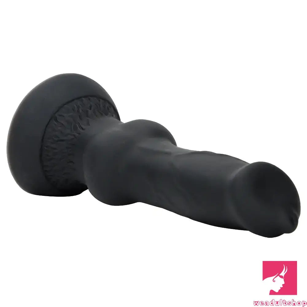 7.48in Silicone Soft Mixed Color Dog Cock Dildo For Love Sex Toy