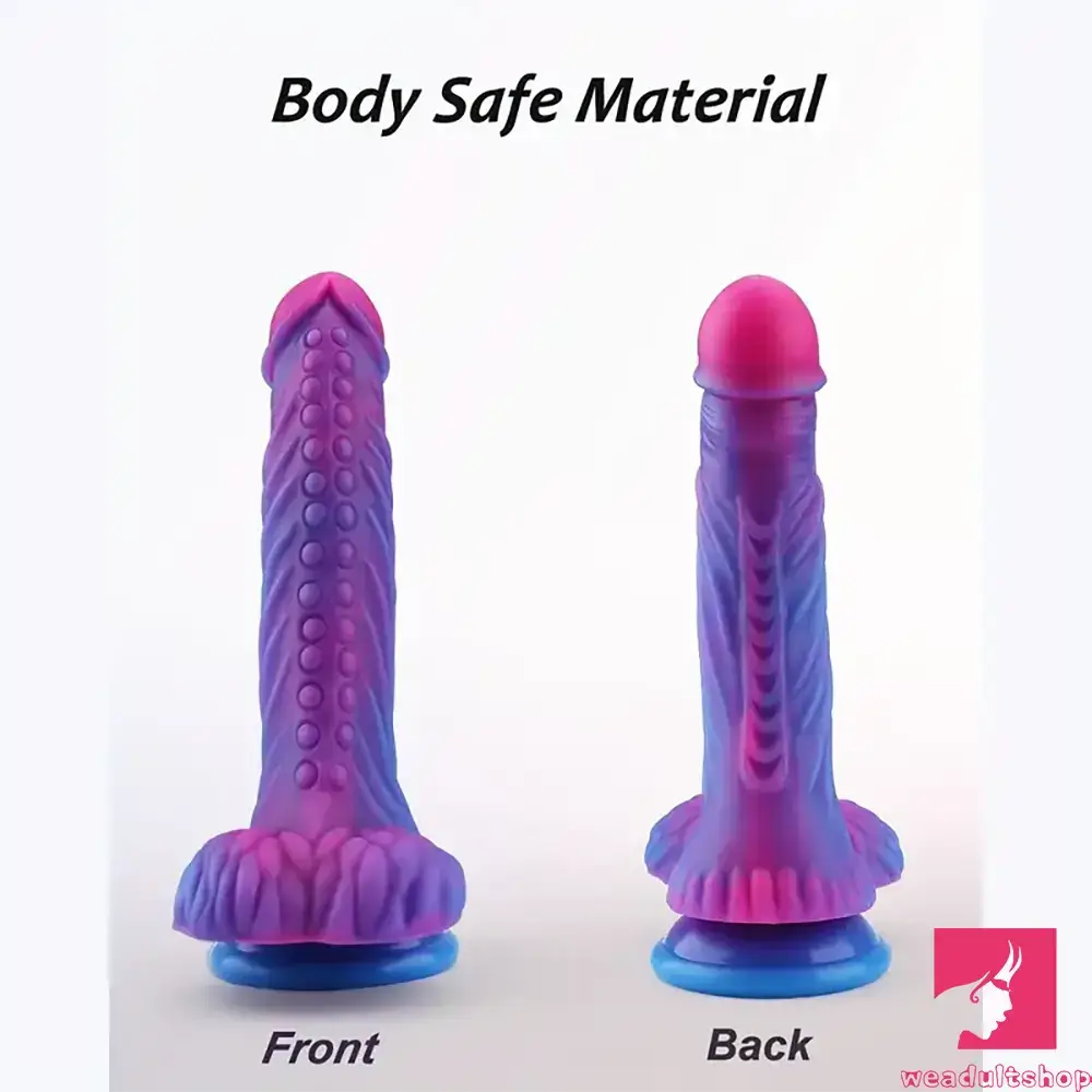 7.48in Soft Silicone Fantasy Monster Body Safe Dildo For Women Love