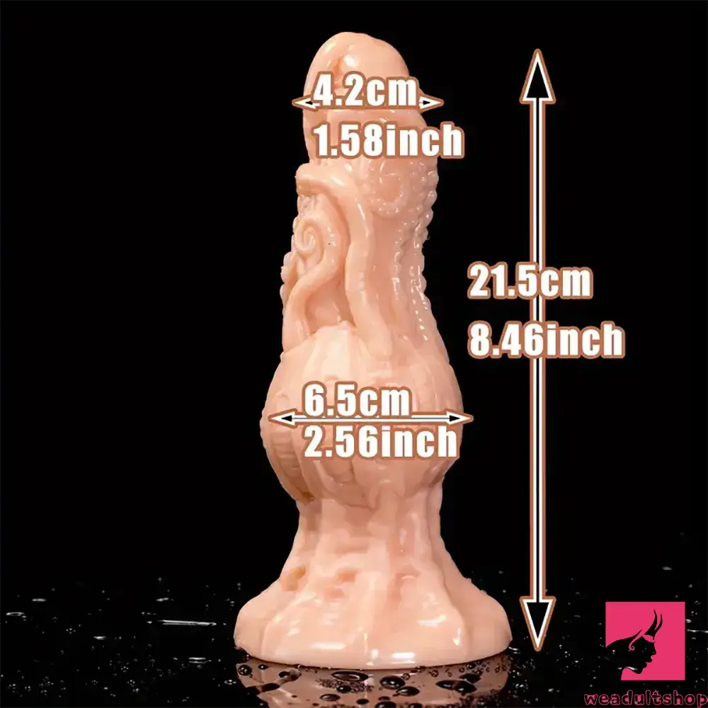 8.46in Monster Fantasy Big Dildo Sex Toy For Increased Orgasm