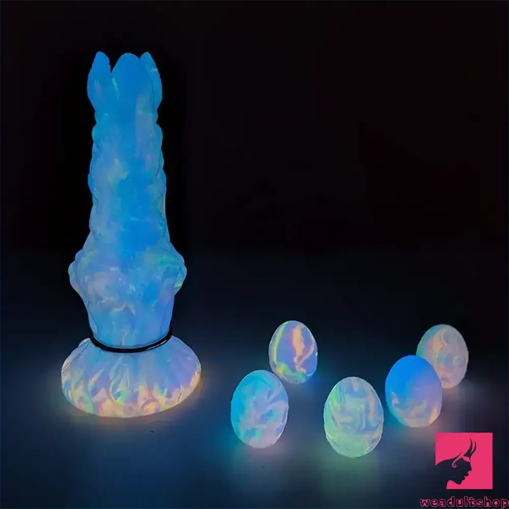 7.99in Silicone Soft Big Knot Alien Ovipositor Dildo For Female Lay Eggs