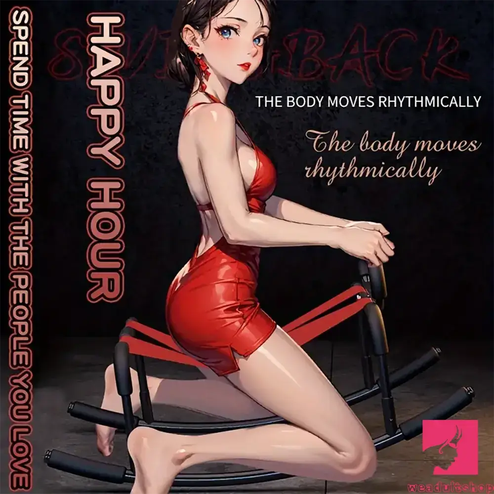 Horse Rocking Dildo Chair With Handrails For Adult Intimate Furniture