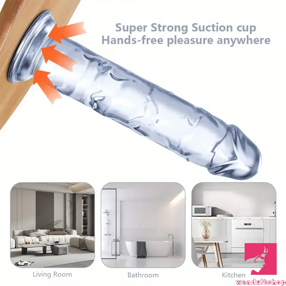 6.06in - 12in TPE Unisex Real Dildo Sex Toy Masturbator Vaginal Dilator