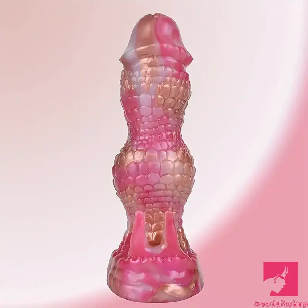 7.08in Fantasy Monster Dragon Silicone Soft Dildo For Couples Women