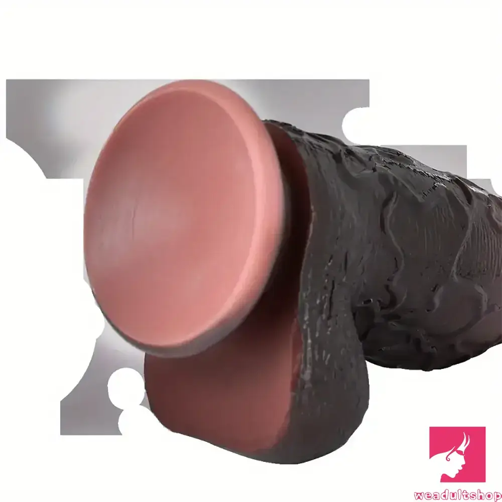 6.3in Superb Skin Sensation Silicone Soft Dildo For Female Male