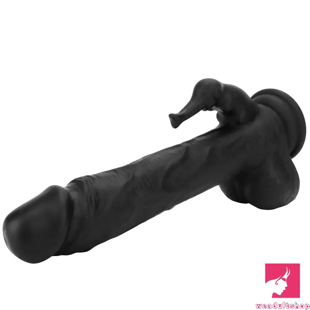 8.85in Elephant 3in1 Heating Thrusting Vibrating Remote Control Dildo