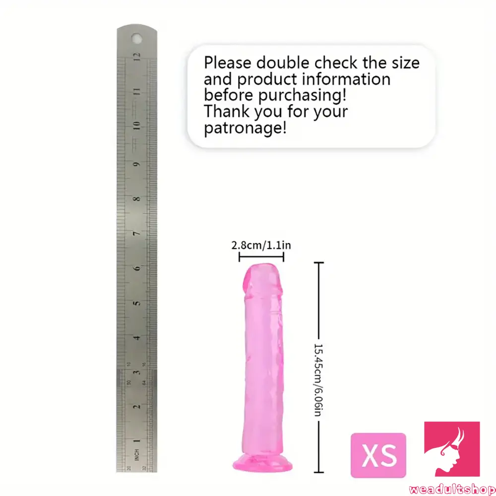 6.06in - 12in TPE Unisex Real Dildo Sex Toy Masturbator Vaginal Dilator