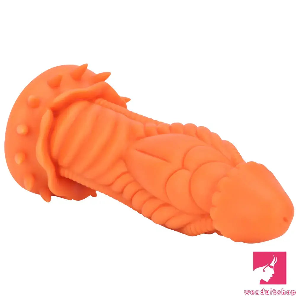 7.87in 10.43in 12.6in Fantasy Silicone Flexible Big No Eggs Dragon Dildo