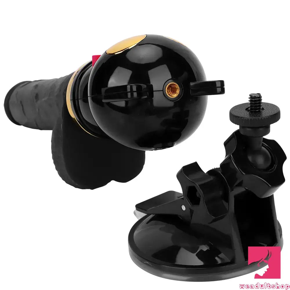 7.87in Cat Heating Thrusting Vibrating Remote Dildo Gun Fucking Sex Machine