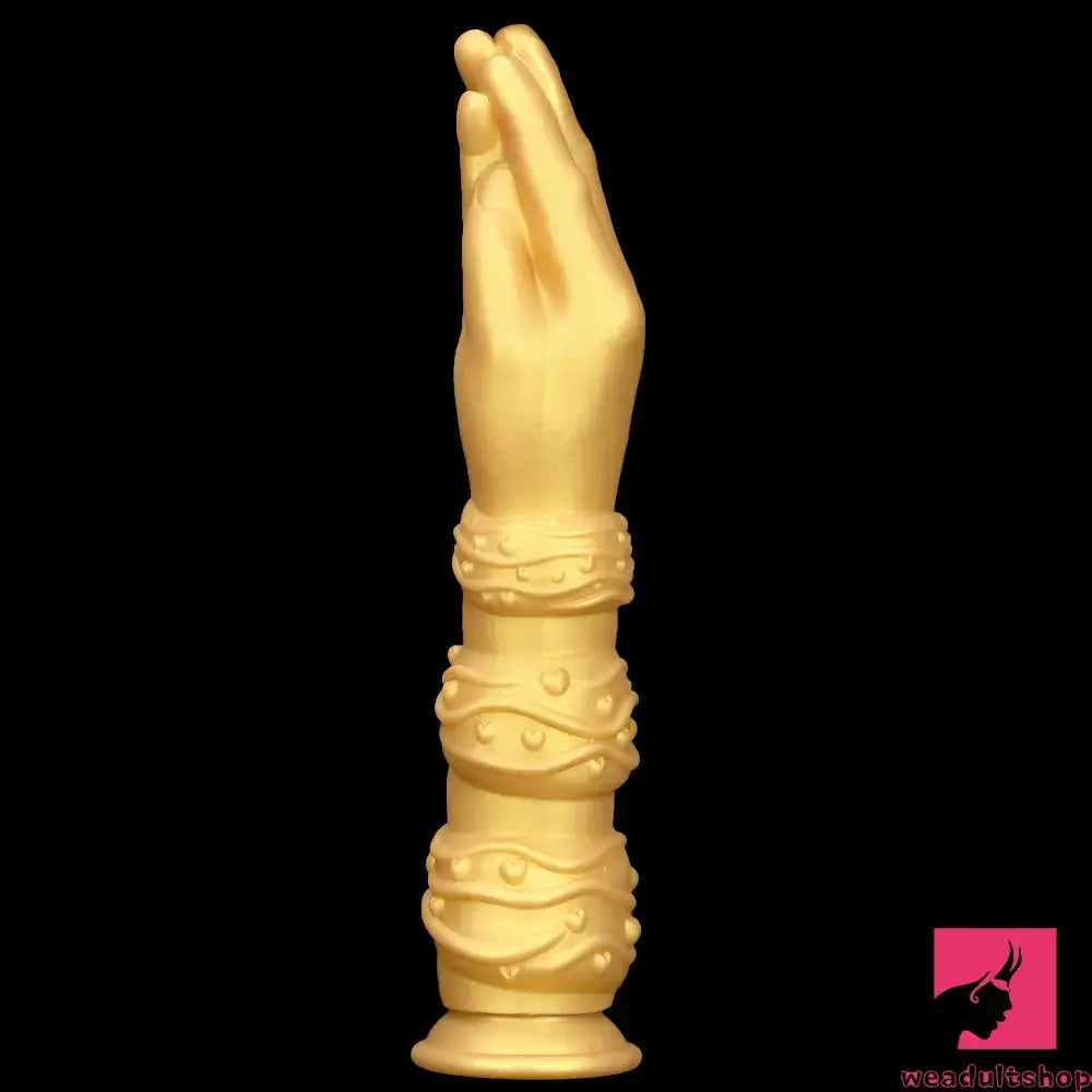 7.28in 9.84in 13.38in Premium Silicone Soft Fist Hands Big Dildo