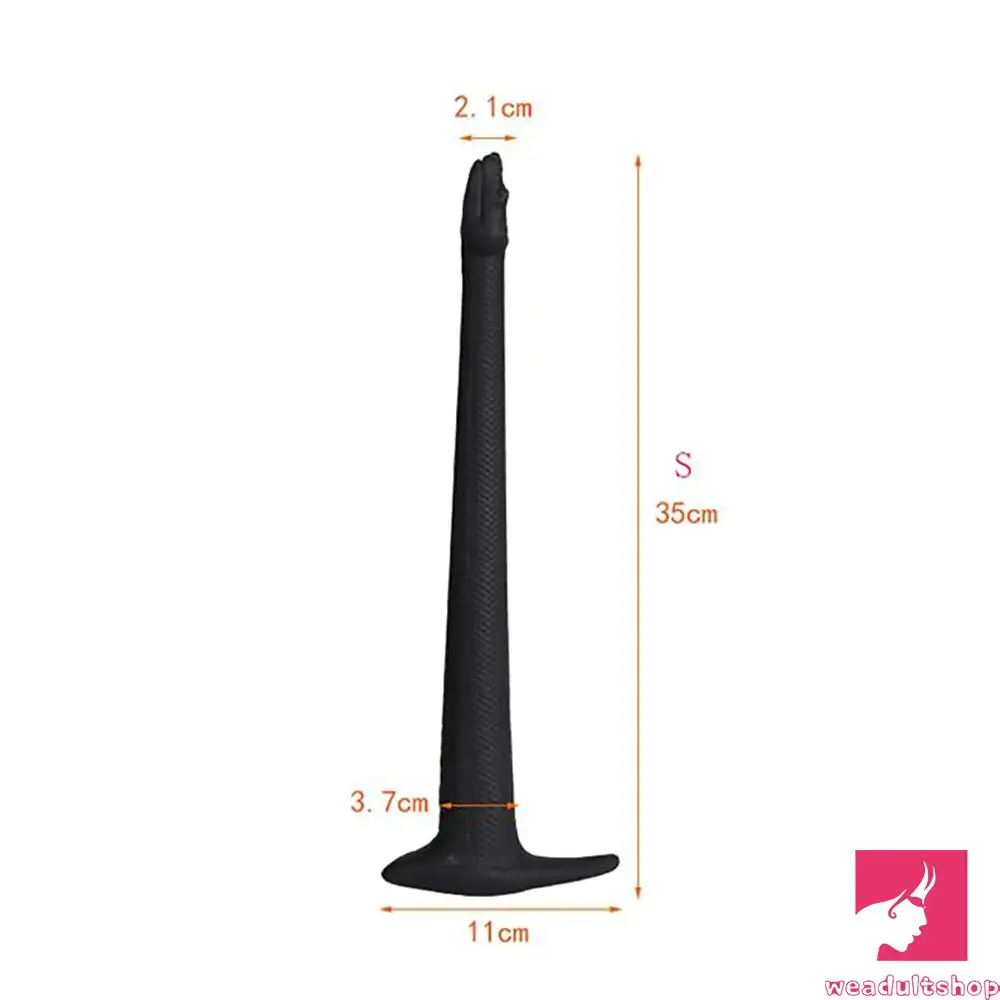 13.78in 17.72in 21.65in Super Long Large Silicone Soft Snake Dildo