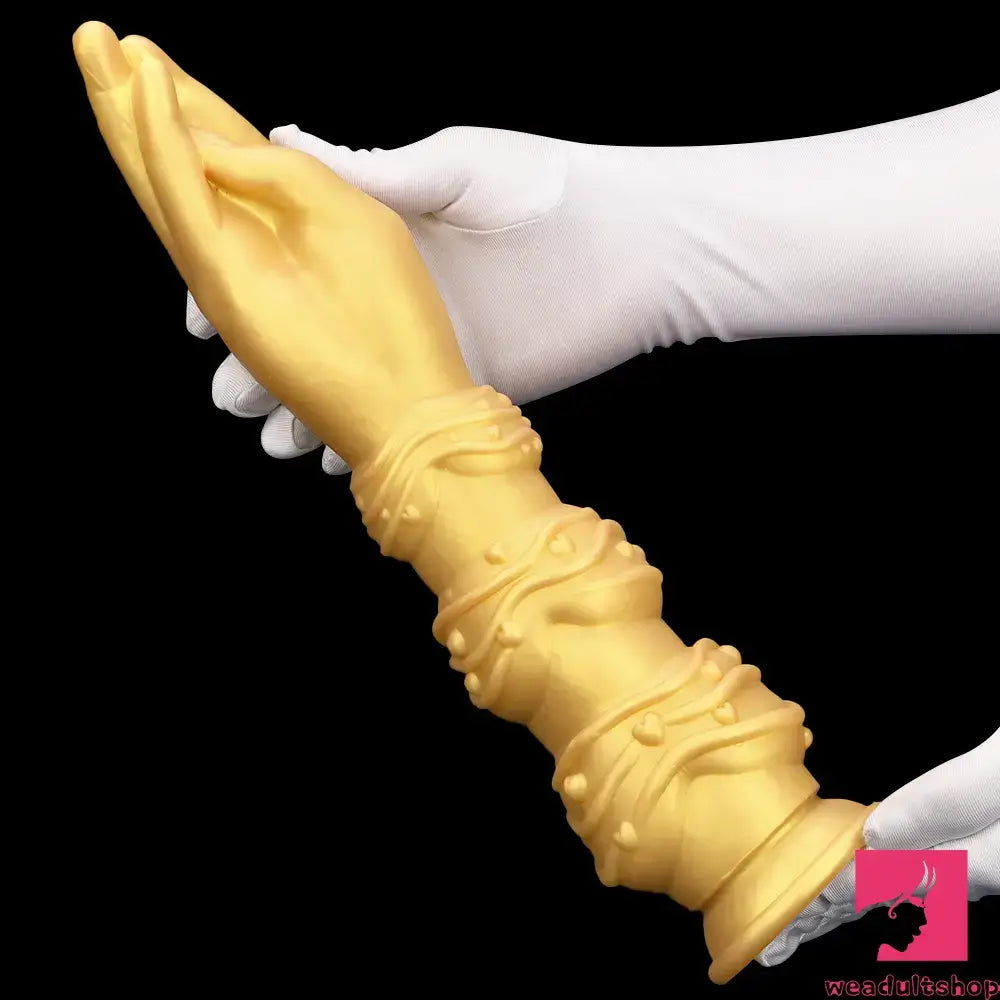 7.28in 9.84in 13.38in Premium Silicone Soft Fist Hands Big Dildo