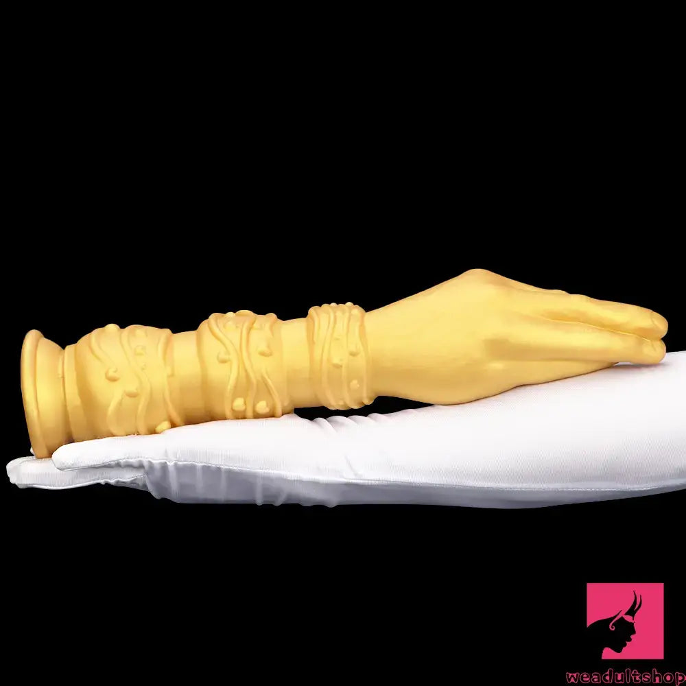 7.28in 9.84in 13.38in Premium Silicone Soft Fist Hands Big Dildo