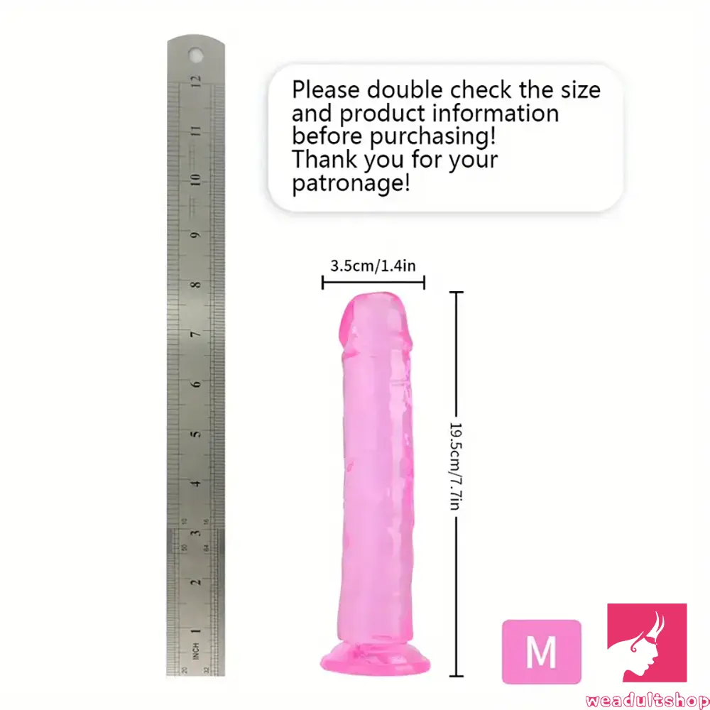 6.06in - 12in TPE Unisex Real Dildo Sex Toy Masturbator Vaginal Dilator