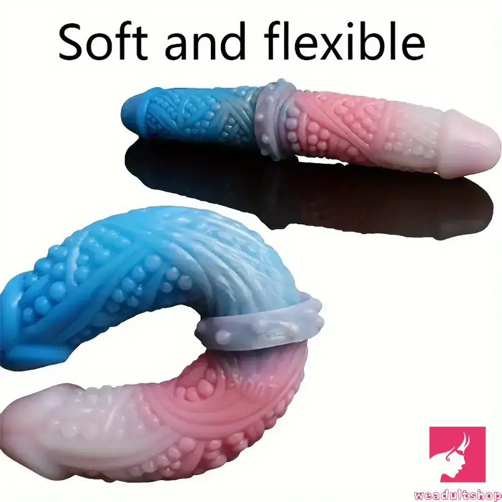 10.62in Tortoise Design Silicone Soft Large Double-headed Odd Dildo