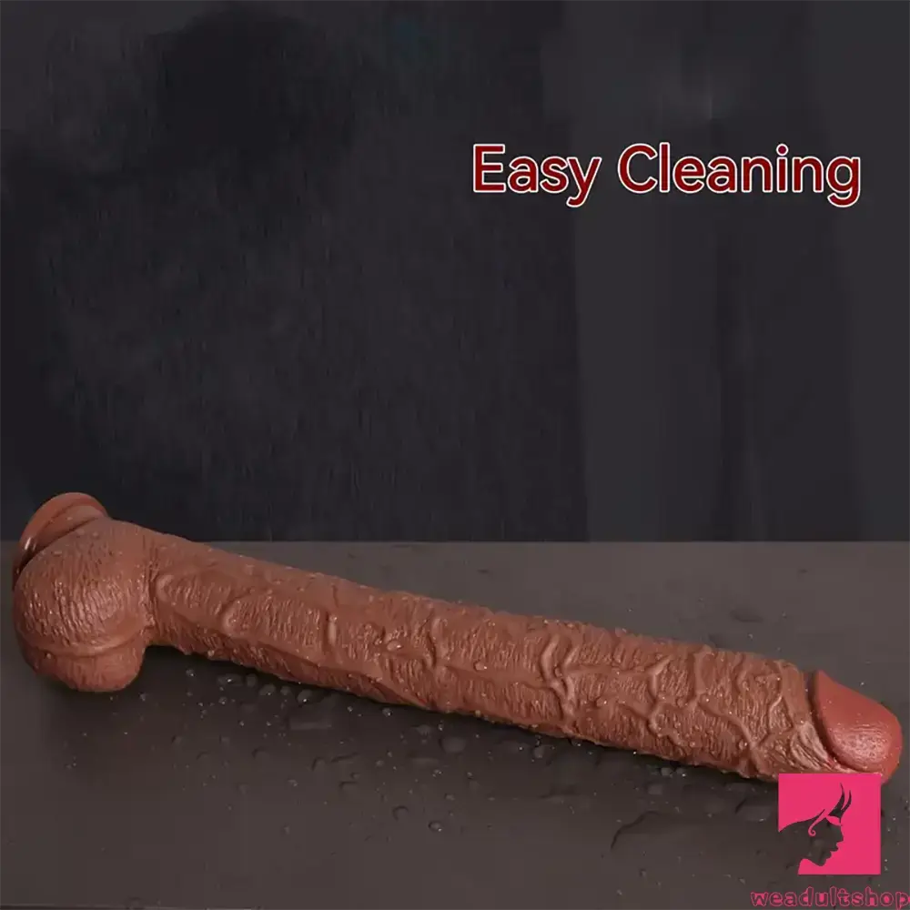 16.93in Realistic Long Large Silicone Soft Dildo For Advanced Sex Player