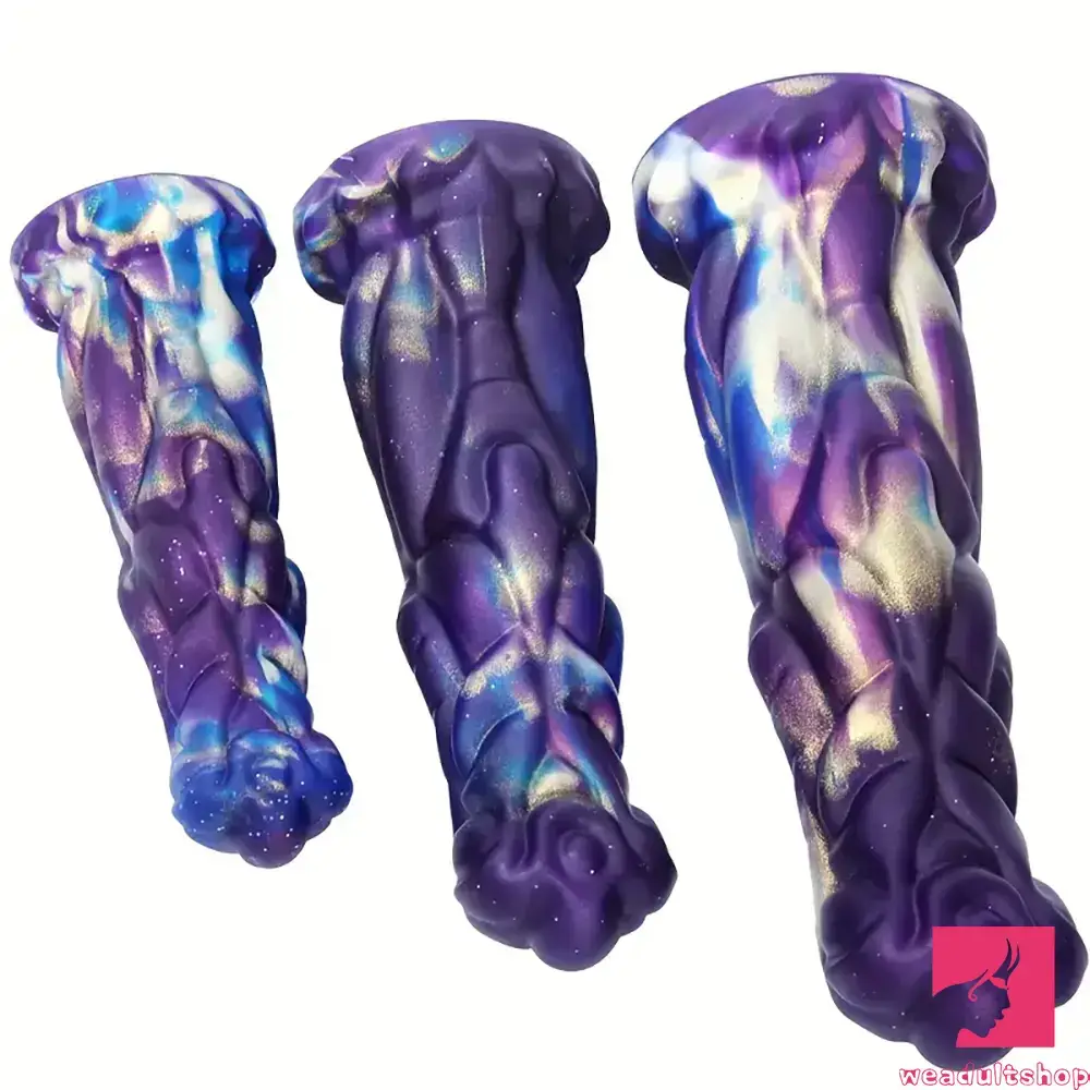 6.1in 7.6in 8.78in Silicone Soft Dragon Monster Dildo For Anus Stimulator