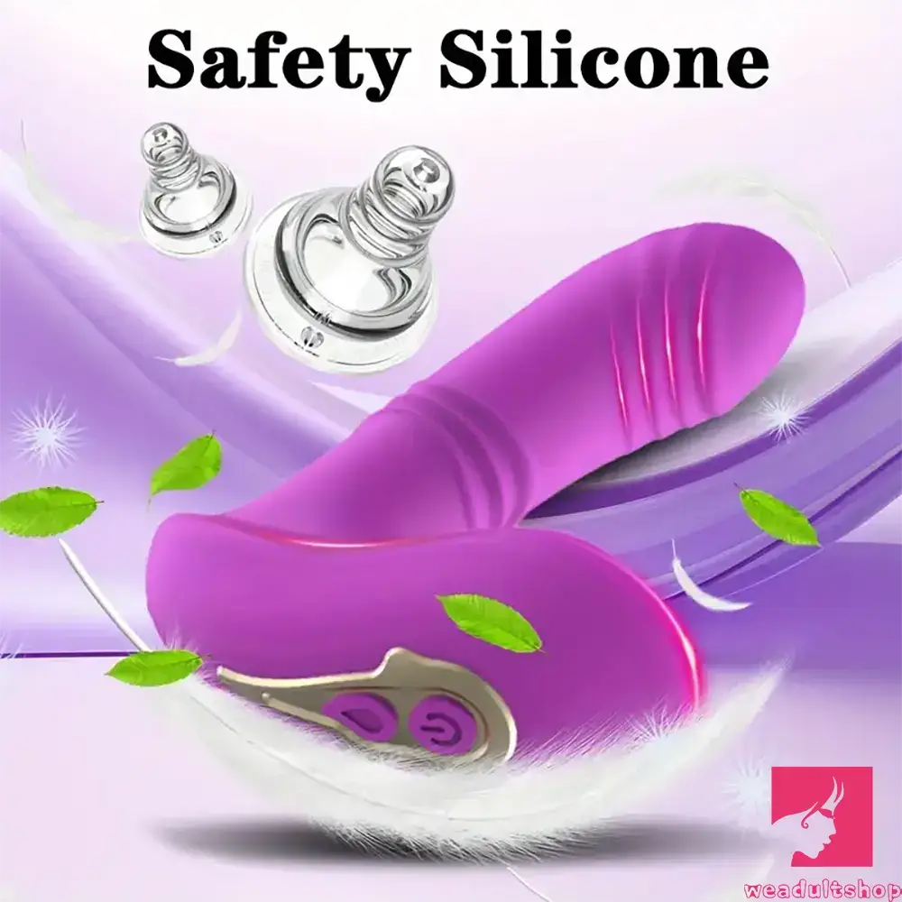 5.7in Vibrating Thrusting Flapping Wearable Dildo G Spot Sex Toy