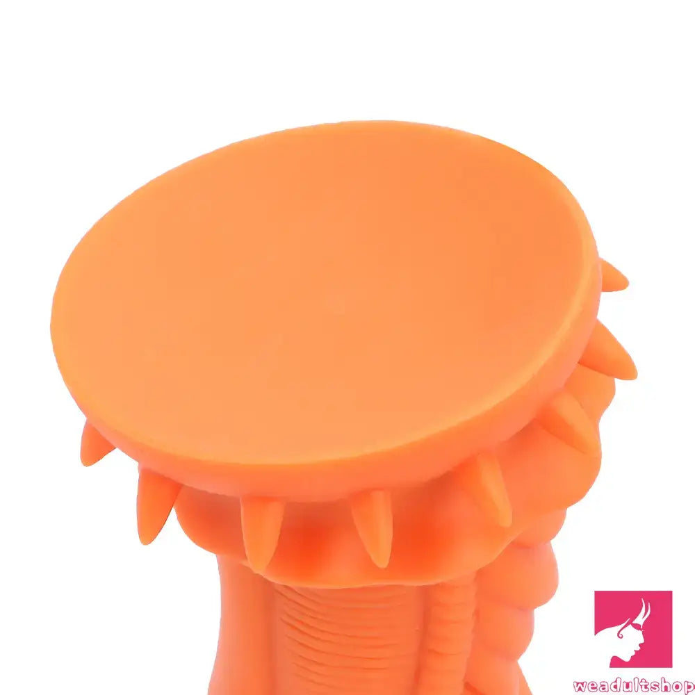 7.87in 10.43in 12.6in Fantasy Silicone Flexible Big No Eggs Dragon Dildo