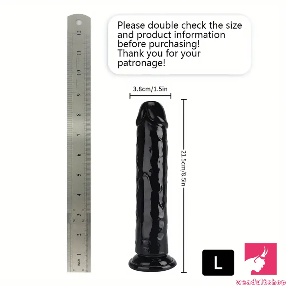 6.06in - 12in TPE Unisex Real Dildo Sex Toy Masturbator Vaginal Dilator