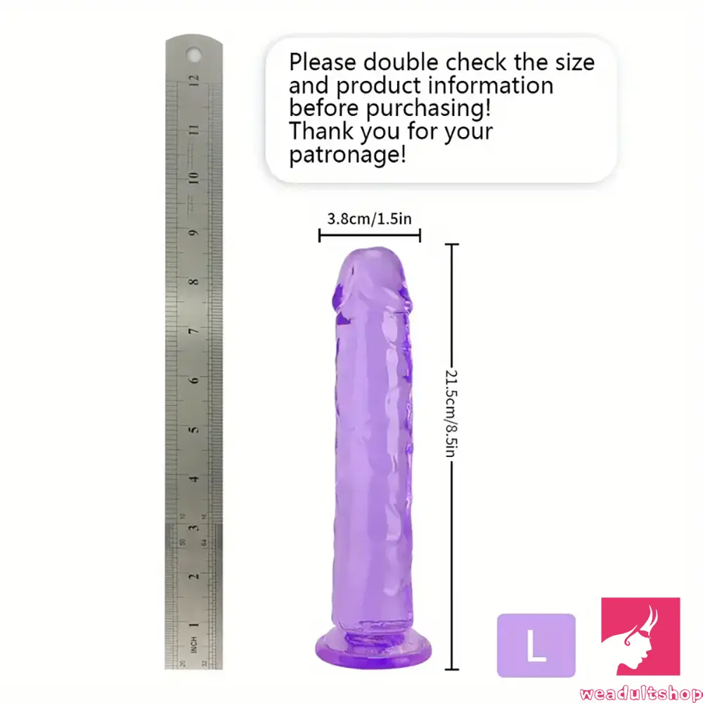 6.06in - 12in TPE Unisex Real Dildo Sex Toy Masturbator Vaginal Dilator
