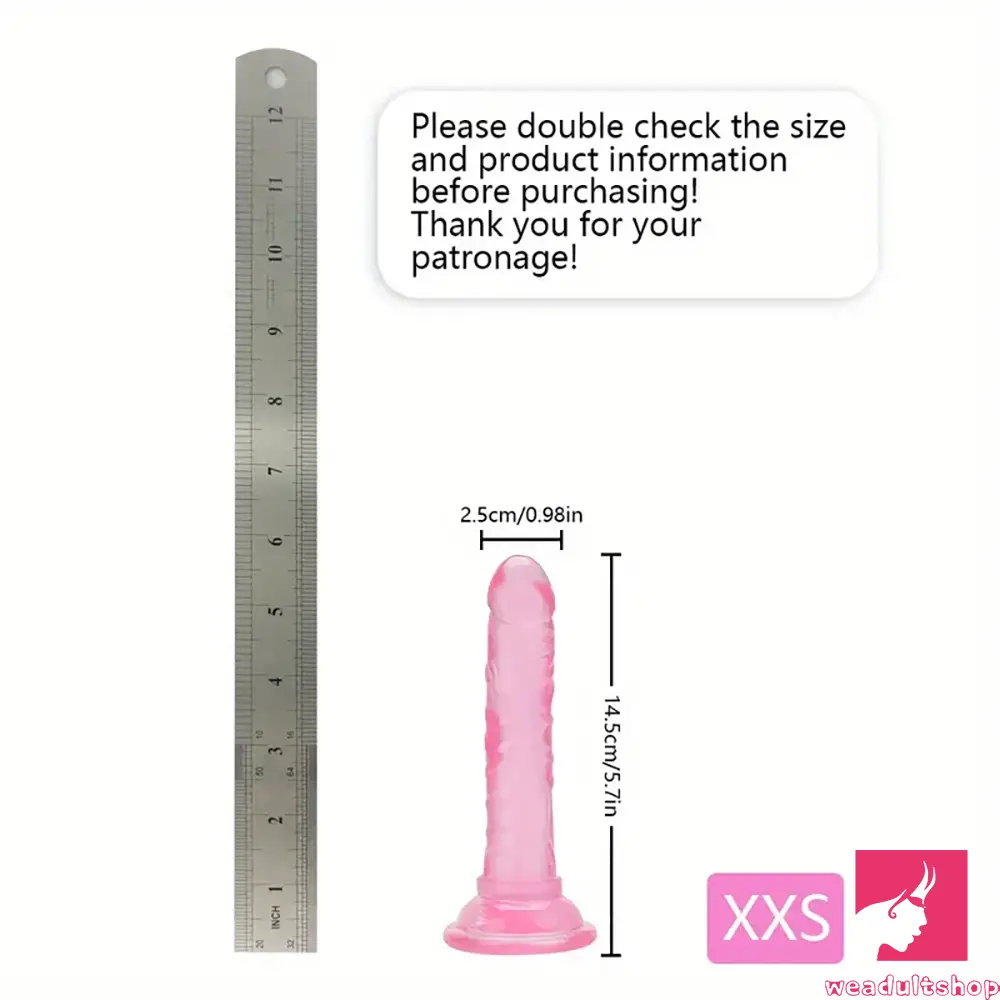 6.06in - 12in TPE Unisex Real Dildo Sex Toy Masturbator Vaginal Dilator