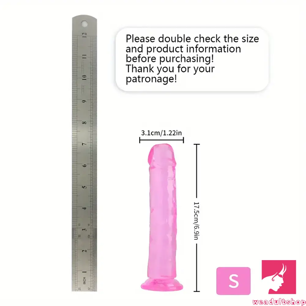 6.06in - 12in TPE Unisex Real Dildo Sex Toy Masturbator Vaginal Dilator