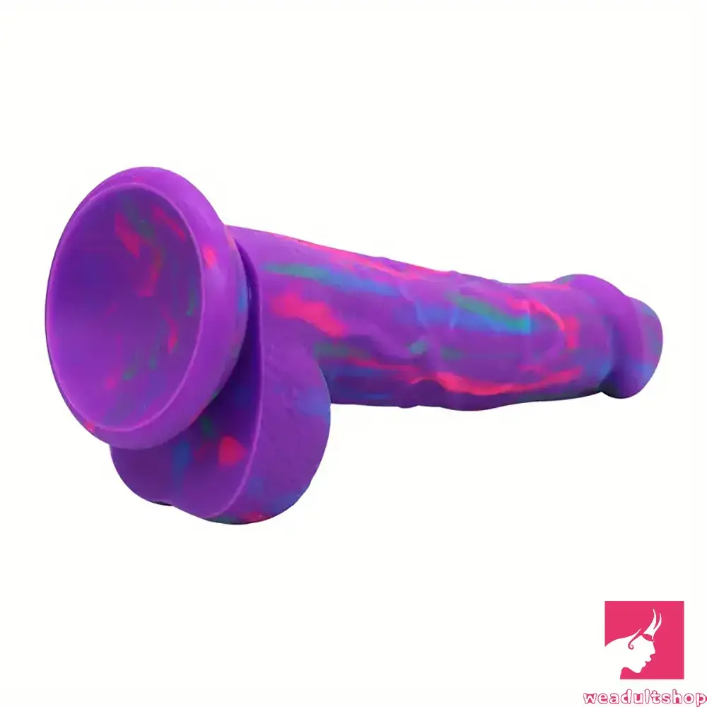 7.3in Superb Silicone Real Feeling Soft Dildo For Prostate Anus