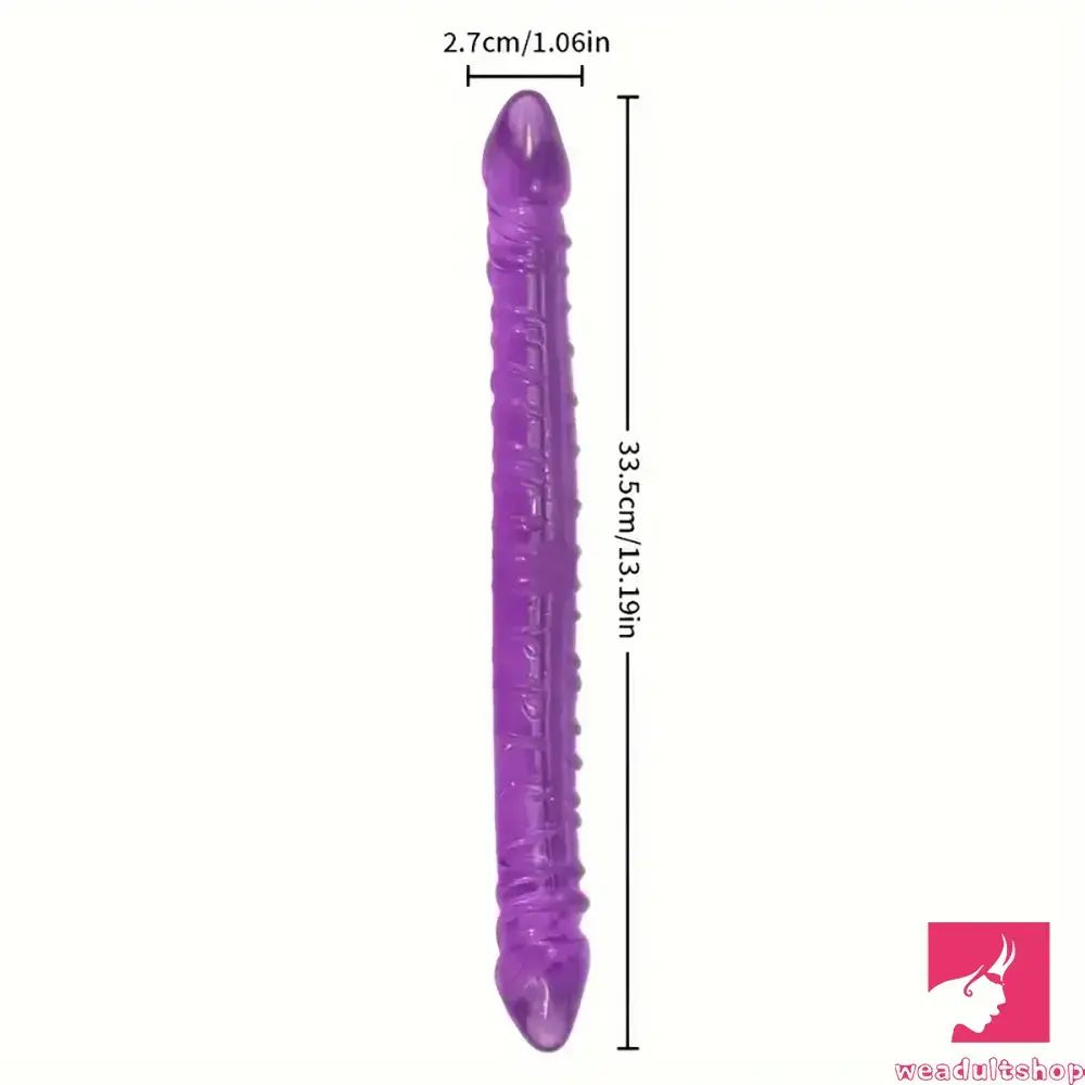 13.19in Dual Ended Long Big Dildo Sex Toy For Increased Orgasm