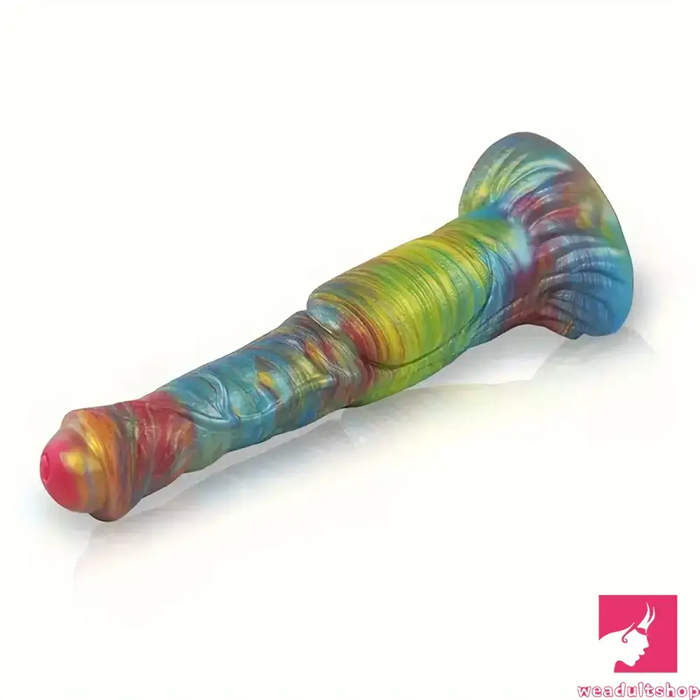 9.4in Silicone Soft Big Animal Horse Cock Dildo For Vagina Stimulator