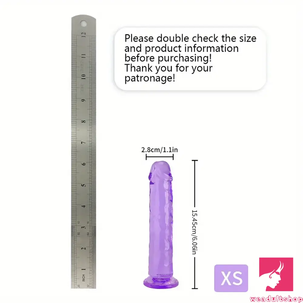 6.06in - 12in TPE Unisex Real Dildo Sex Toy Masturbator Vaginal Dilator