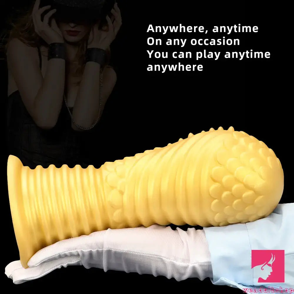 6.1in 8.46in 10.43in Soft Real Silicone Thick Fantasy Butt Plug Dildo
