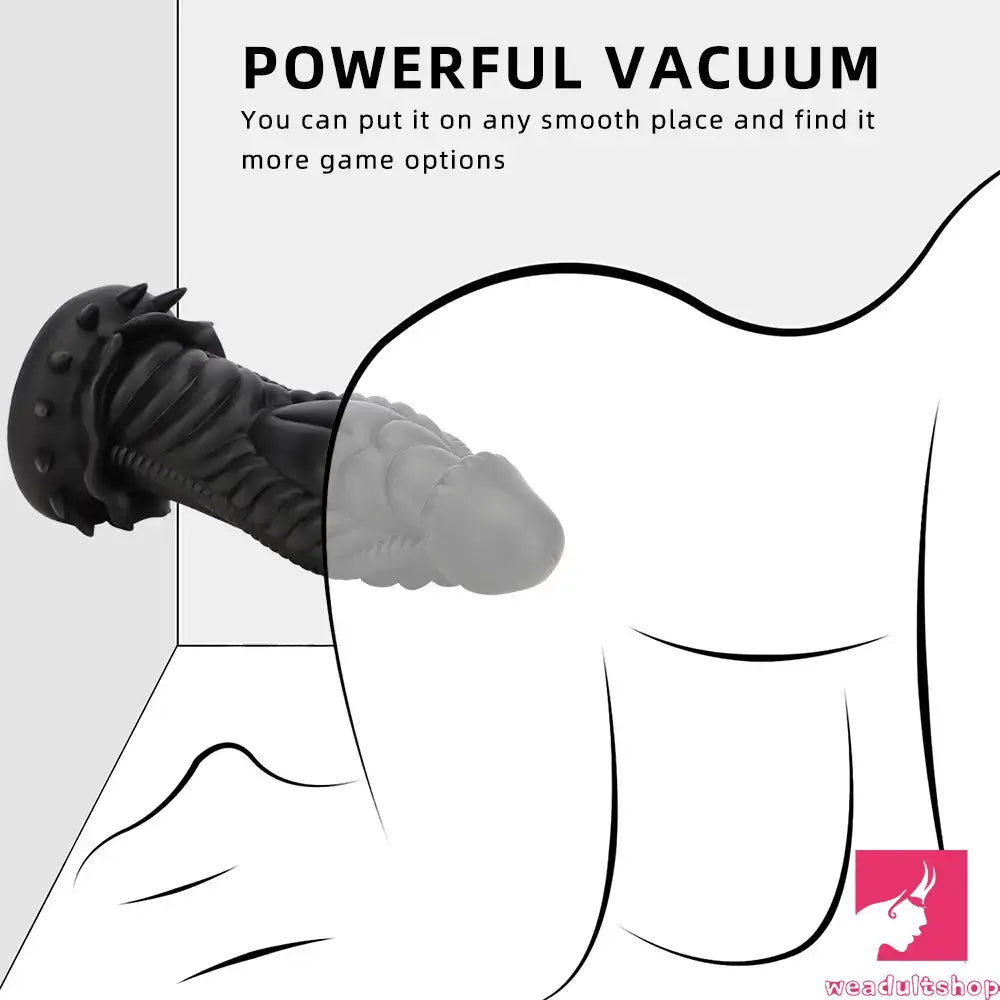 7.87in 10.43in 12.6in Fantasy Silicone Flexible Big No Eggs Dragon Dildo