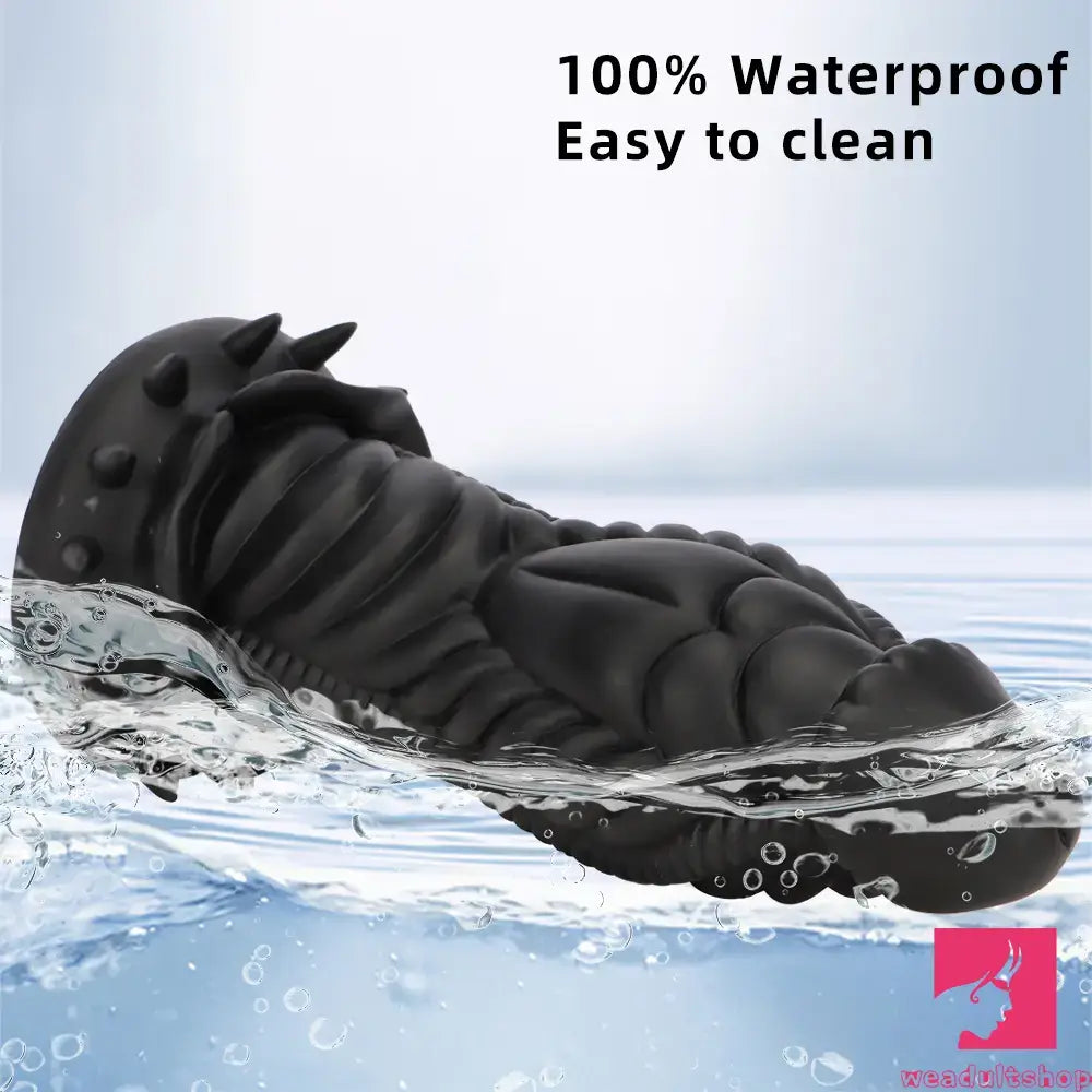 7.87in 10.43in 12.6in Fantasy Silicone Flexible Big No Eggs Dragon Dildo