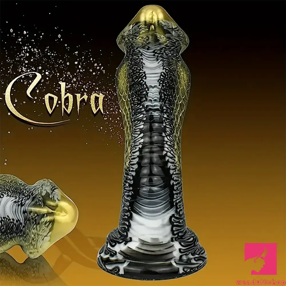 8.5in Big Silicone Soft Monster Animal Snake Dildo For Vagina Anus