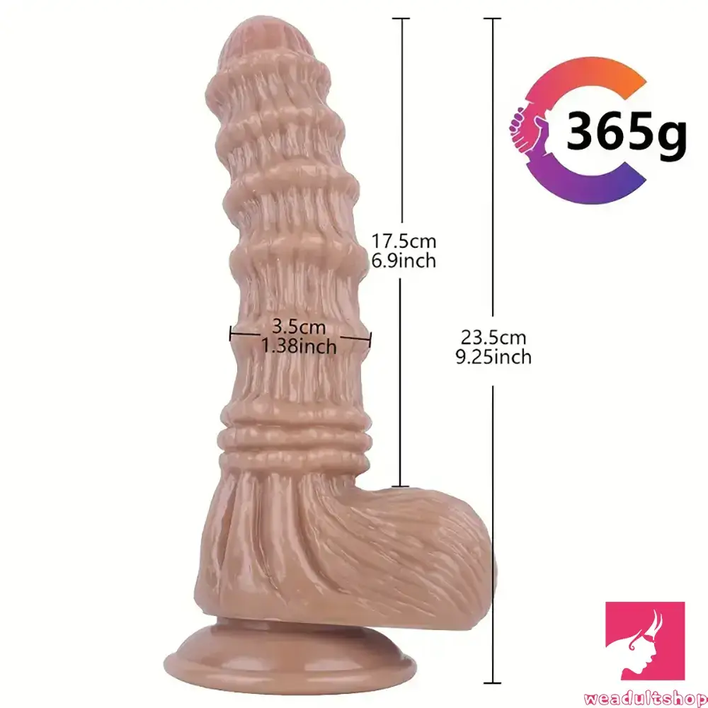 9.25in 9.65in 11in Real Big Silicone Soft Dildo For Women Anal Sex