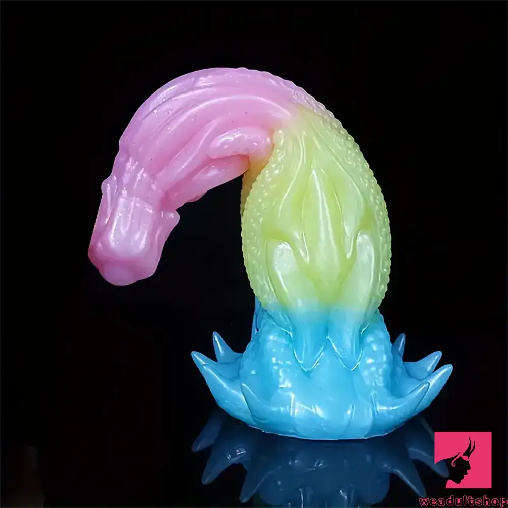 9.06in Silicone Dragon Big Soft Dildo For G-Spot Anal Stimulation Love