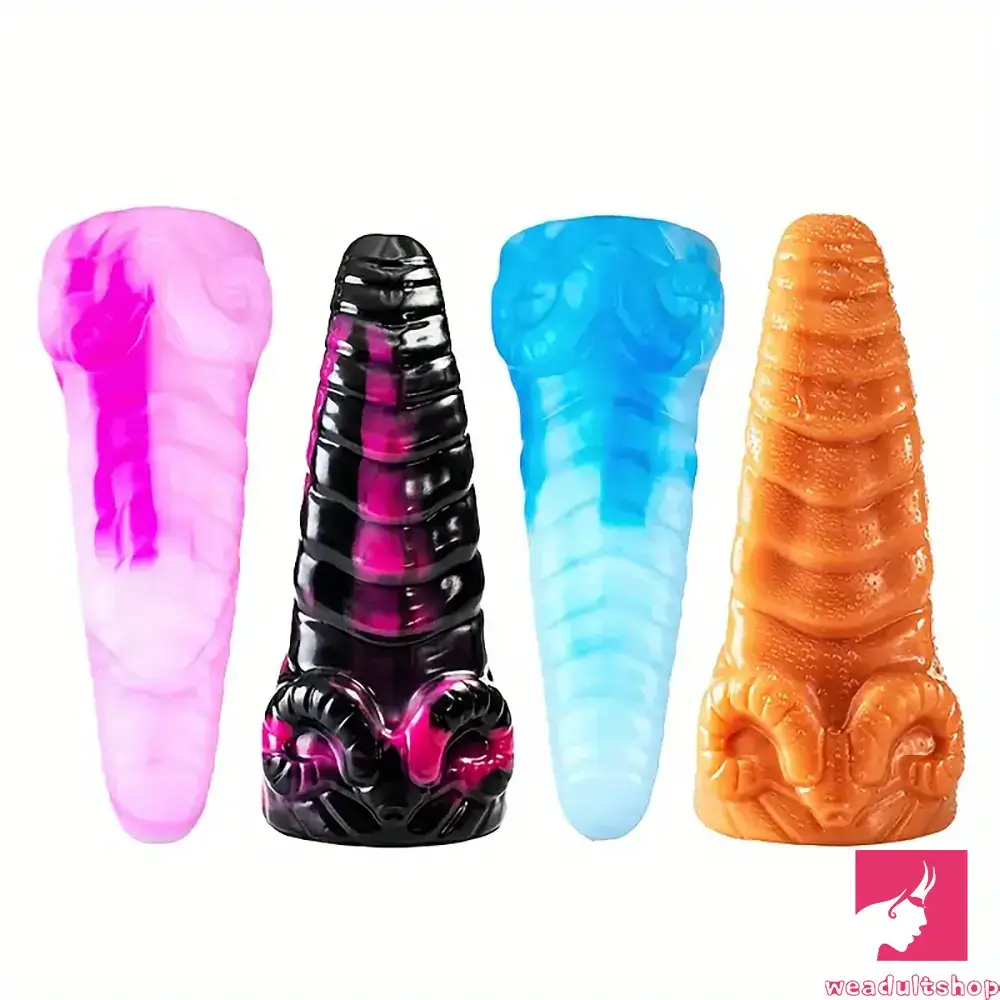 10.2in Sheep Silicone Soft Animal Monster Dildo For Women Men Anus