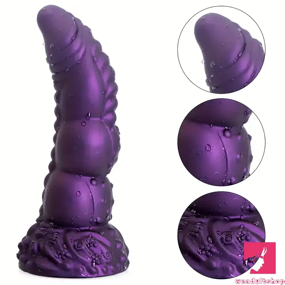 7.87in 8.1in 9.25in Animal Dragon Monster Silicone Dildo For Anus G-Spot