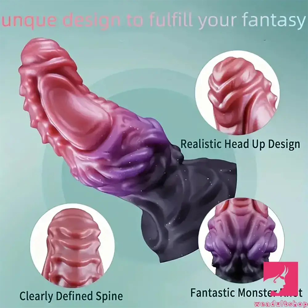 6.69in 8.66in Silicone Flexible Fantasy Dildo For BDSM Sex Adult