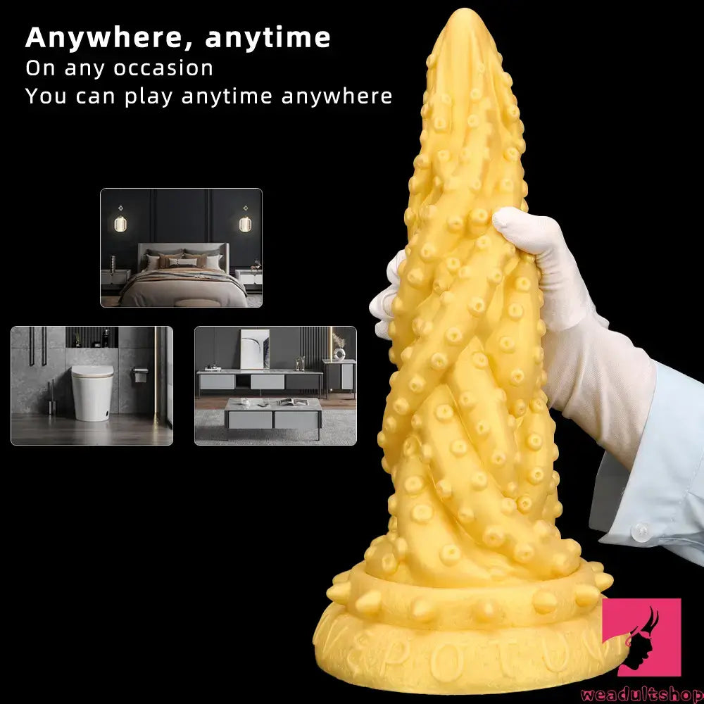 15in Liquid Large Soft Silicone Fantasy Thick Fat Octopus Long Dildo