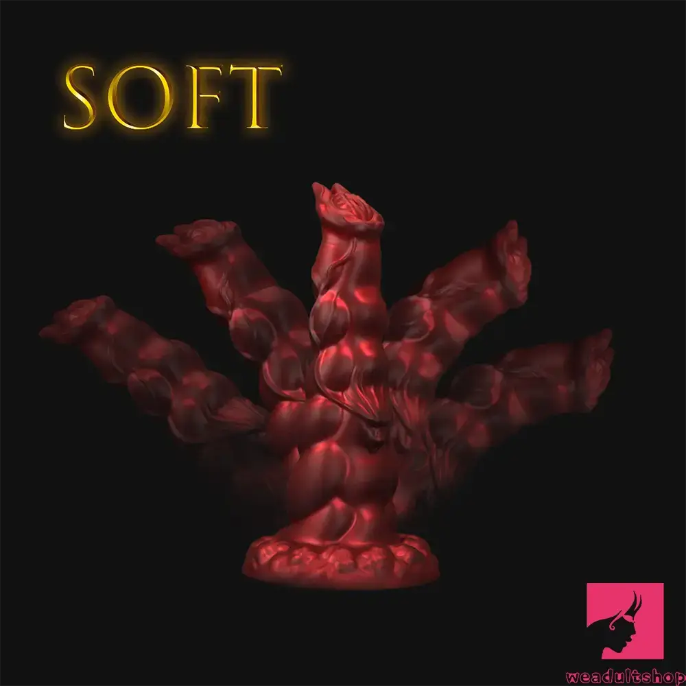 8.07in 9.25in 10.55in 12.59in Fantasy Dragon Silicone Large Soft Dildo