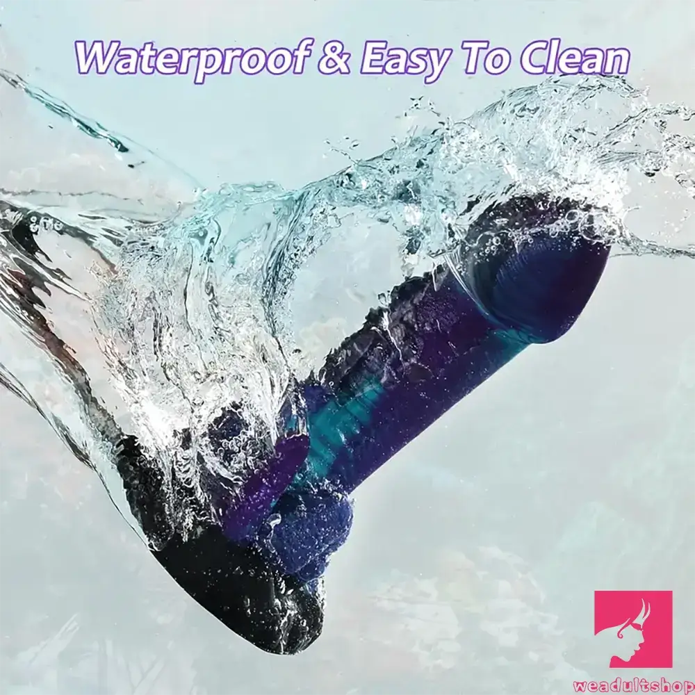 7.6in Dragon Fantasy Silicone Anal Monster Male Dildo With Tentacle