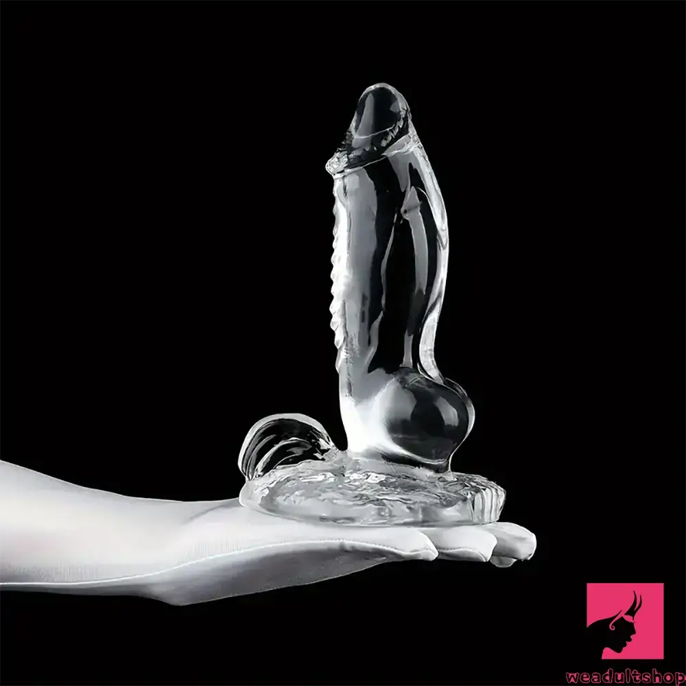 7.87in 8.86in 10.43in 11.22in Clear Soft Big Dildo For Women Adult Toy