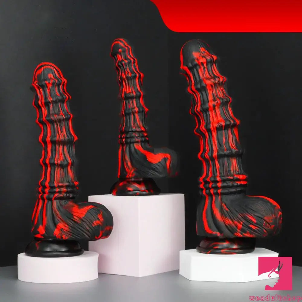 8.27in 9.45in 10.83in Silicone Soft Big Animal Horse Odd Cock Dildo