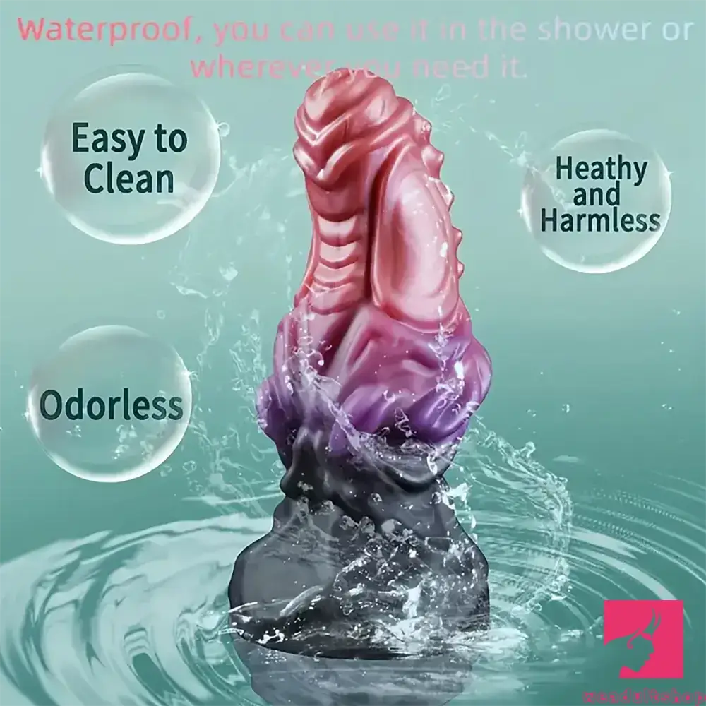 6.69in 8.66in Silicone Flexible Fantasy Dildo For BDSM Sex Adult