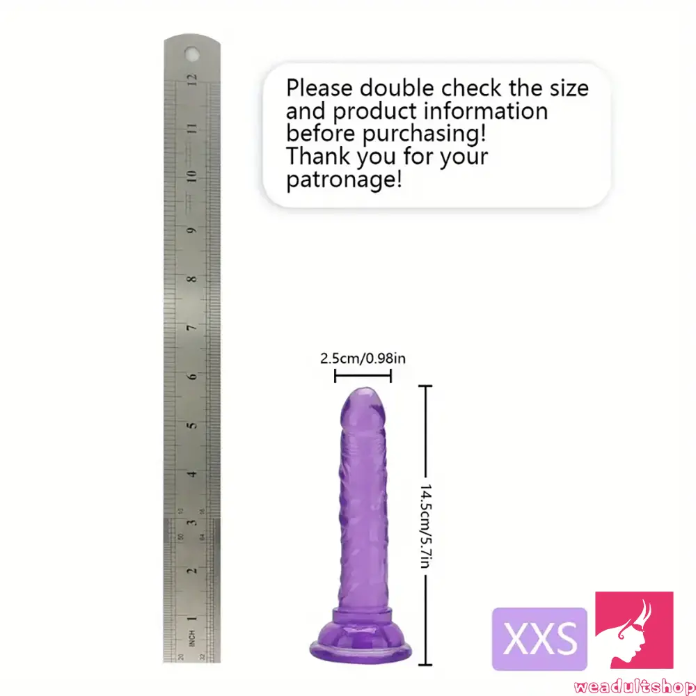 6.06in - 12in TPE Unisex Real Dildo Sex Toy Masturbator Vaginal Dilator