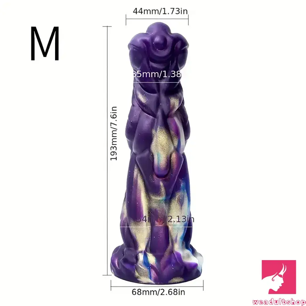 6.1in 7.6in 8.78in Silicone Soft Dragon Monster Dildo For Anus Stimulator