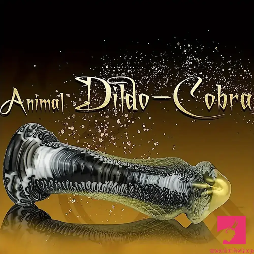 8.5in Big Silicone Soft Monster Animal Snake Dildo For Vagina Anus