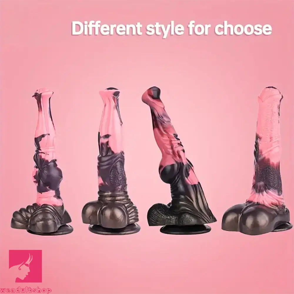 9.8in 11in 11.2in Soft Silicone Fantasy Large Horse Penis Animal Dildo