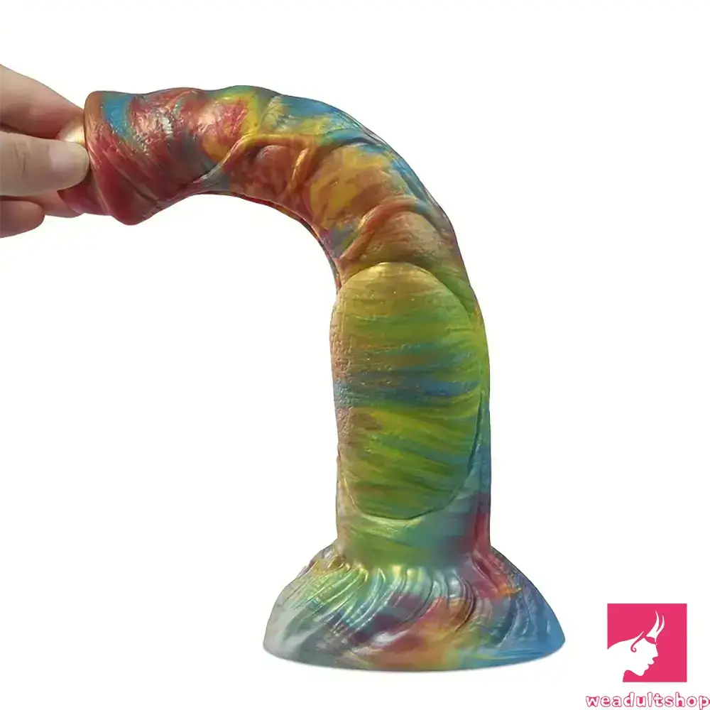 9.4in Silicone Soft Big Animal Horse Cock Dildo For Vagina Stimulator